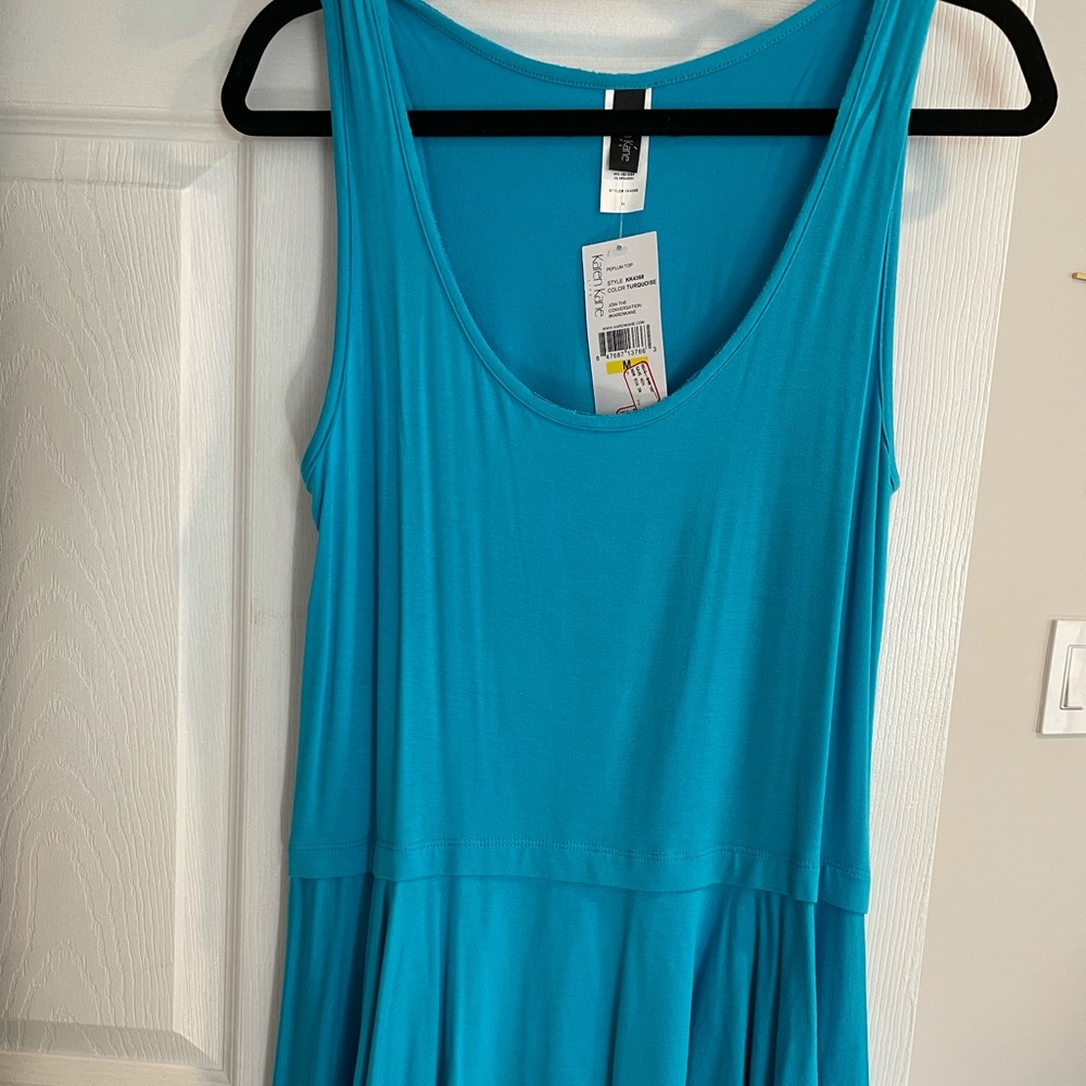 Blue Summer Work Top